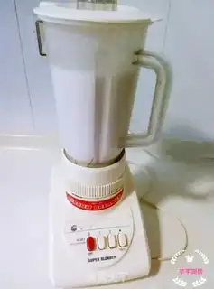 Make Homemade tofu brain step 1