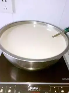Make Homemade tofu brain step 3