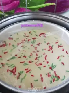 Make Rice steam cake step 16