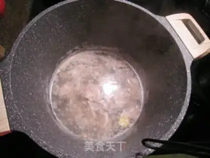 Make ♪ Blue radish potato soup ♪ step 1