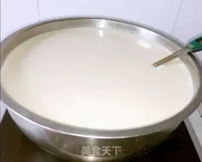 Make Homemade tofu brain step 4