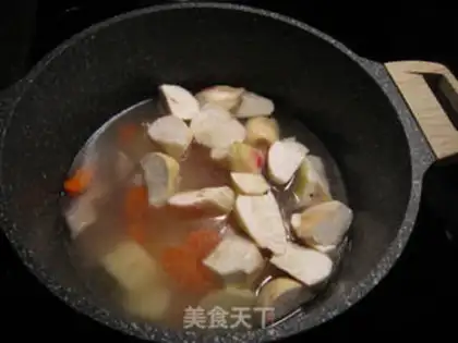 Make ♪ Blue radish potato soup ♪ step 3