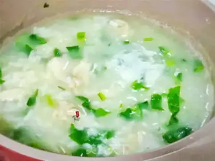Make Wheat congee step 4