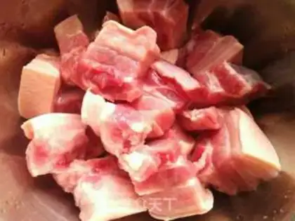 Make Abalone red meat step 1