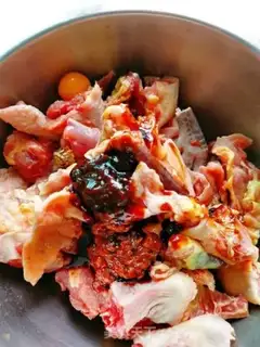 Make Powder chicken step 2