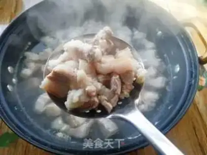 Make Abalone red meat step 2