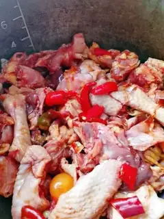 Make Powder chicken step 5