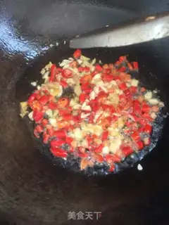 Make Red-fried prawn step 1