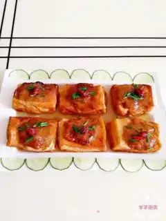 Make Chicken tofu step 12