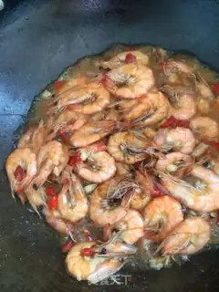 Make Red-fried prawn step 3