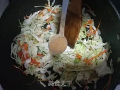 Make Vegetable noodles step 2