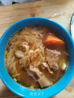 Make Roasted beef soup step 3