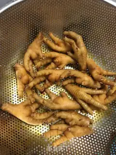 Make Tiger chicken claws step 1