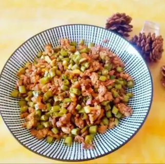 Make Sour bean fried meat step 4
