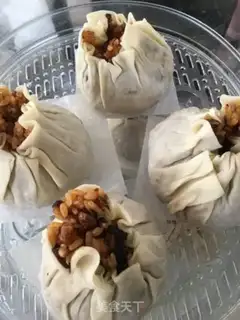 Make The egg yolk mooncake step 16