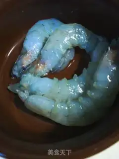 Make Seafood congee step 1