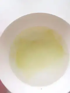 Make Mango flower cream step 2