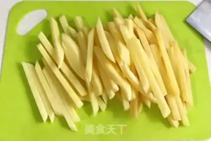 Make French fries step 1