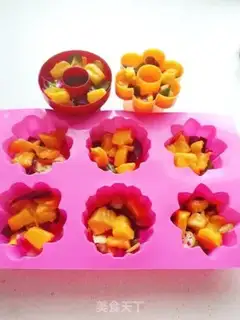Make Mango flower cream step 3