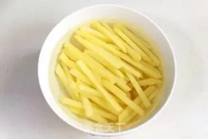 Make French fries step 2