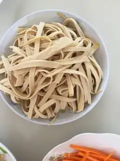 Make Carrot, bean peel step 0