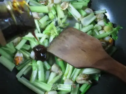Make Scallops and celery step 6