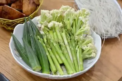 Make Hot soup pot in the summer step 4