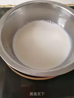 Make Mango flower cream step 6