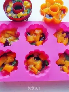 Make Mango flower cream step 8