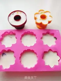 Make Mango flower cream step 10