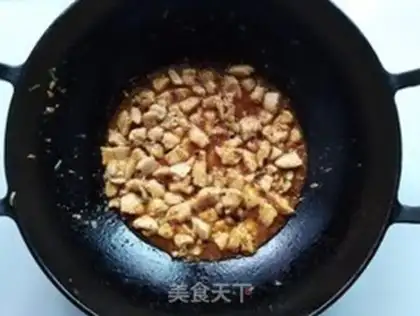 Make Hot chicken with cold noodles step 12