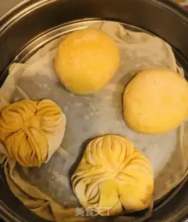 Make Pumpkin buns step 16