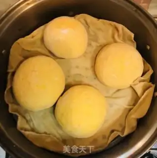 Make Pumpkin buns step 17