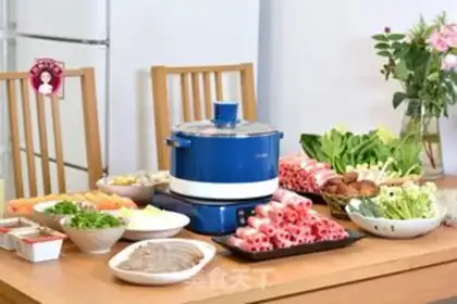 Make Hot soup pot in the summer step 11