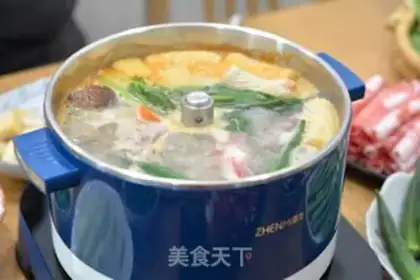 Make Hot soup pot in the summer step 12