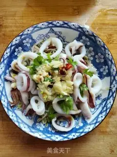 Make Silver sprouts with fresh squid step 7