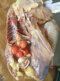 Make Red chicken step 0