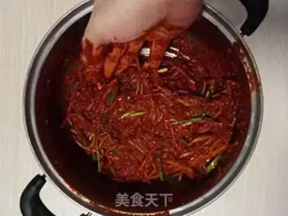 Make Korean pickles step 9