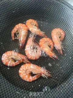 Make White burning shrimp step 3