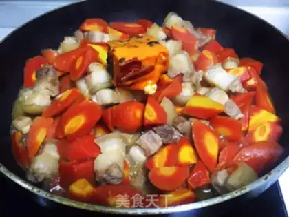 Make Hotpot red meat step 7