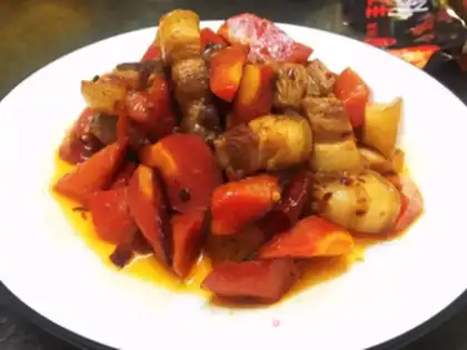 Make Hotpot red meat step 8