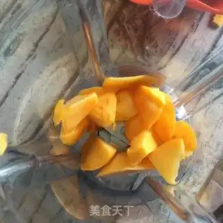 Make Peach shake step 1