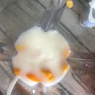 Make Peach shake step 5