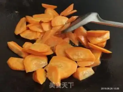 Make Clear the carrots step 1