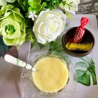 Make Peach shake step 12