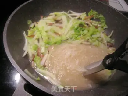 Make Salted mushroom soup step 6
