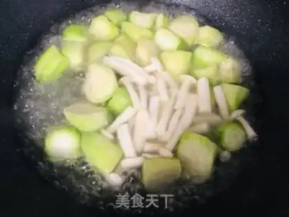 Make Smelt egg mushroom soup step 7