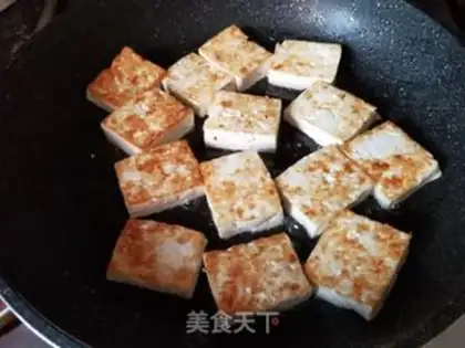 Make Soy tofu step 3