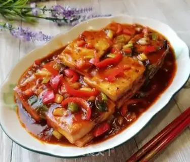 Make Soy tofu step 6