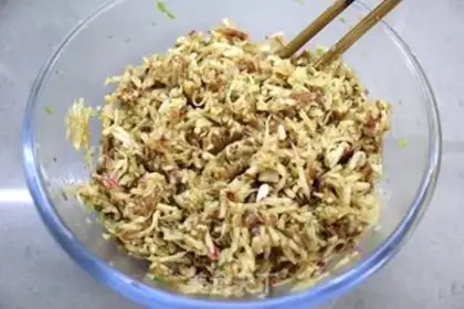 Make Pork radish bun step 6